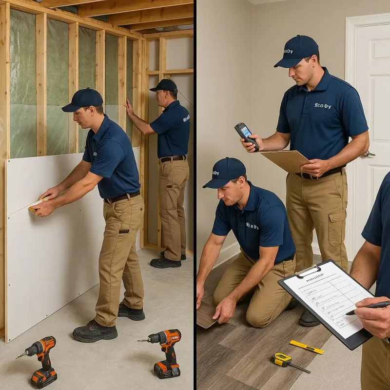 Repairs and Reconstruction process in La Crosse, WI